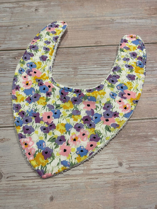 Finished with a Kiss - Dribble Bib, Bandanna Bib, Baby Bib - Lucy