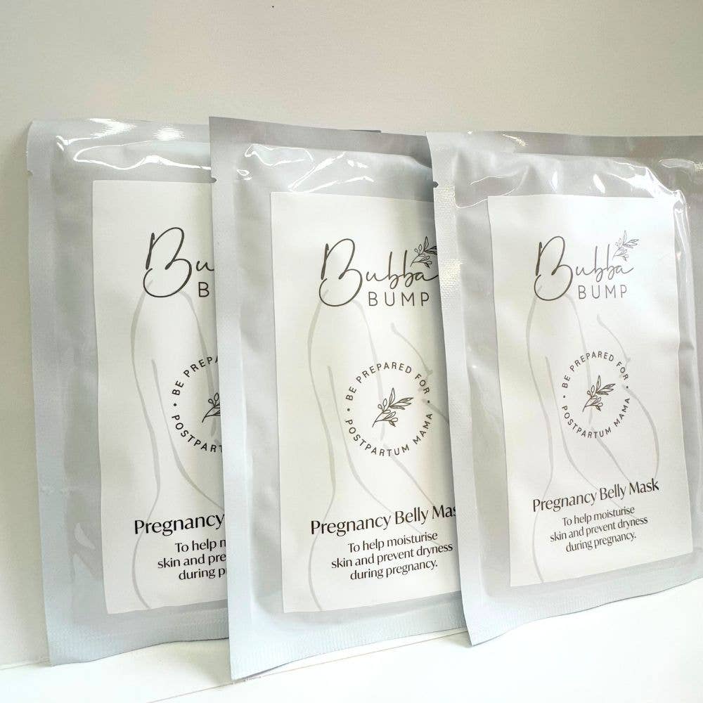 Bubba Bump - 3 pack Organic Pregnancy Belly Mask