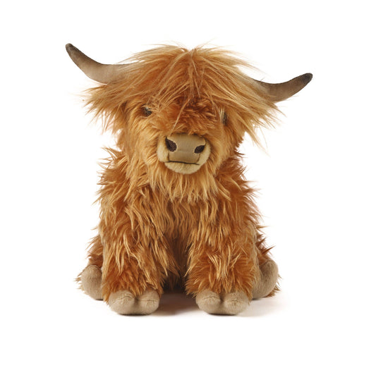 LIVING NATURE Highland Cow Large with Sound