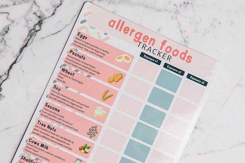 Starting Solids Allergen Tracker Magnet