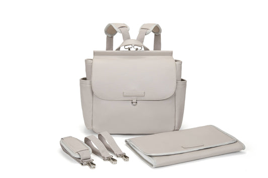 MIREM By Nenina & Co Gray Maternal Bag + Gift Changer