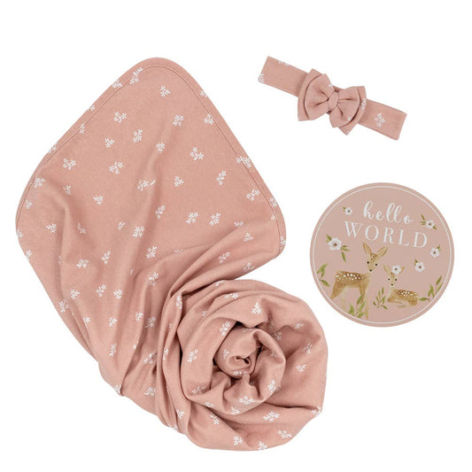 Hello World Gift Set - Sophia's Garden Dusty Rose