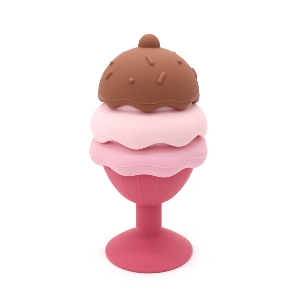 ToysLink - Silicone Ice Cream Stacking Toy