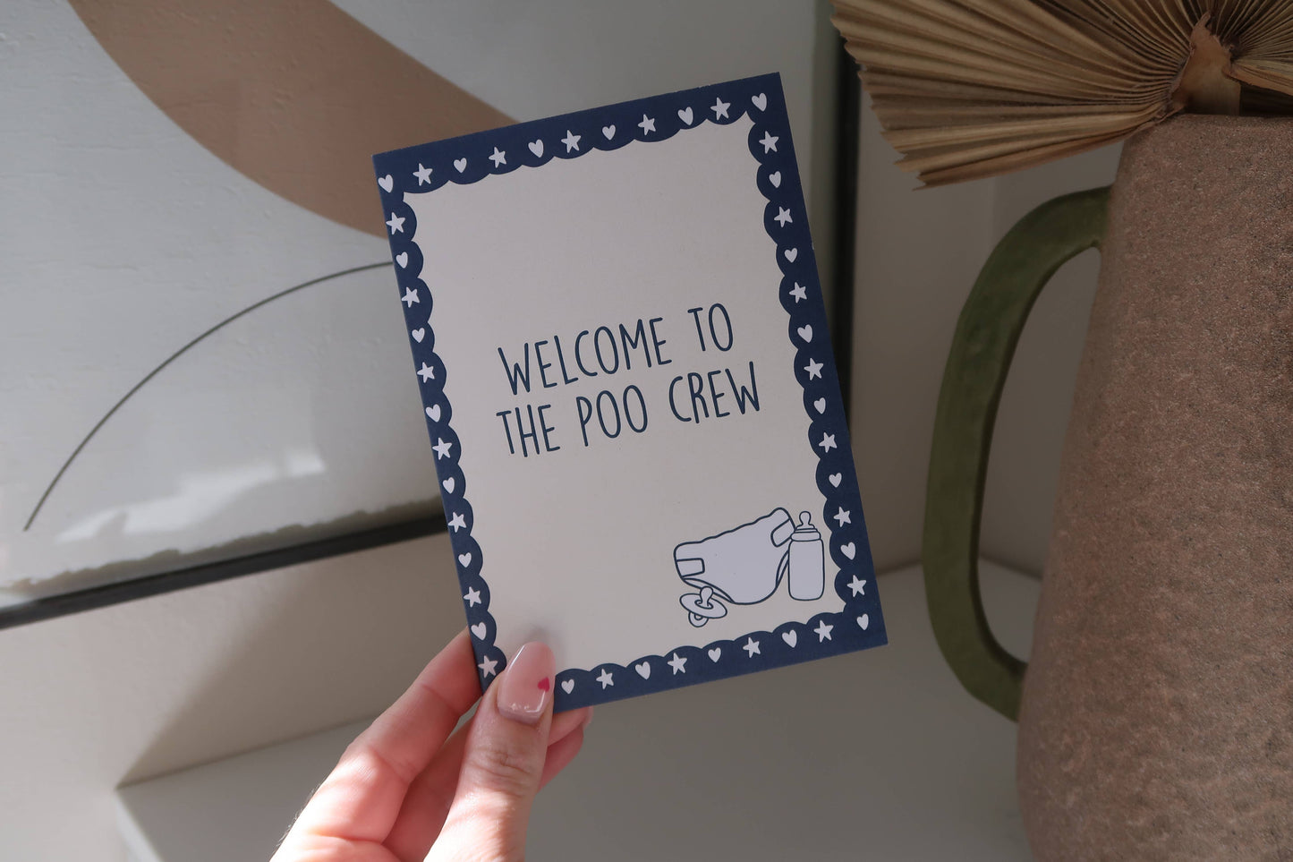 From Rosalie - Poo Crew | Newborn Card | Baby Shower Card | Card For Baby