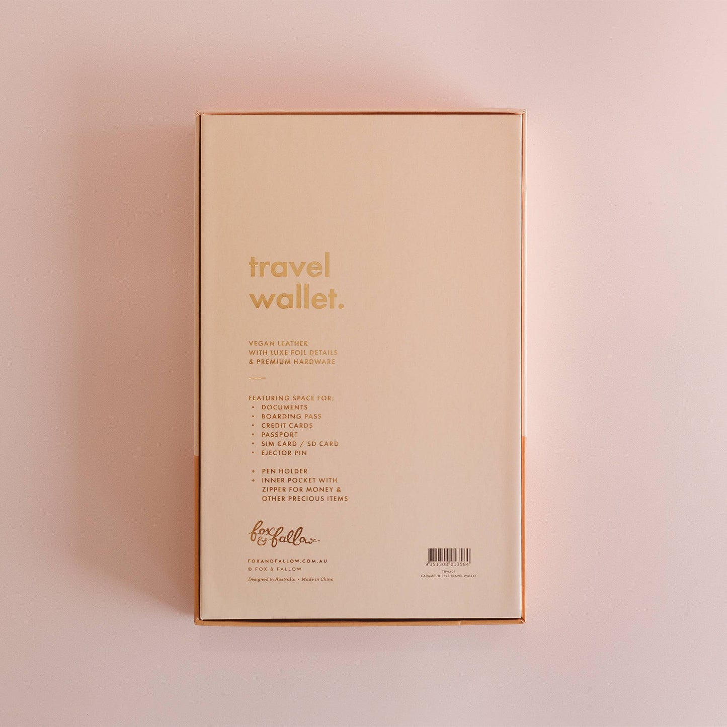 Fox & Fallow - Carmel Ripple Travel Wallet