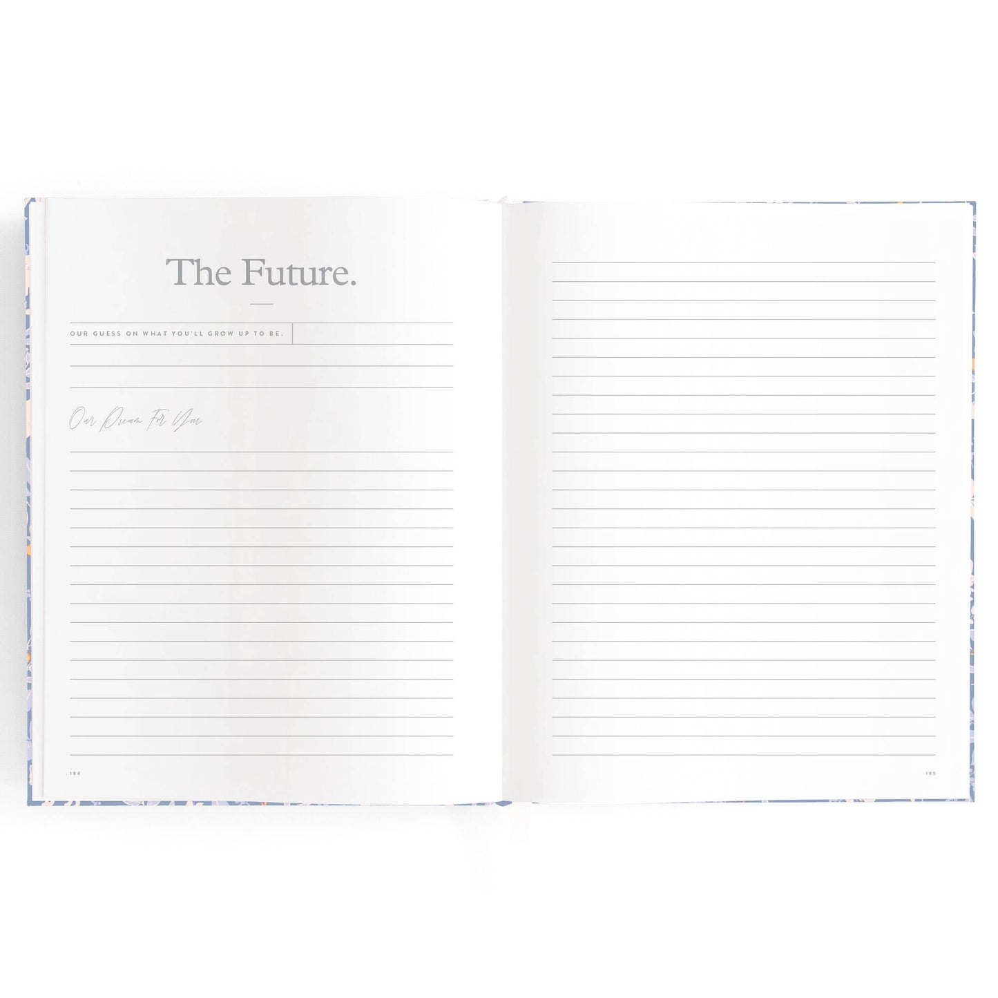 Fox & Fallow - Baby Book Forest Friends Cornflower