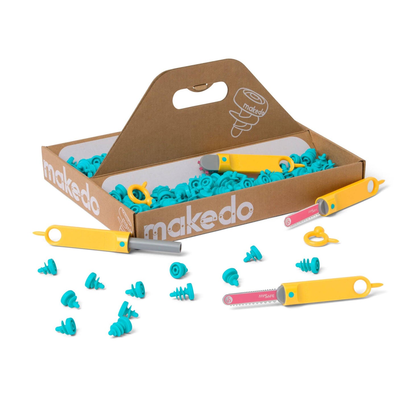 Makedo Australia - Discover Kit | Makedo Cardboard Construction for 2-5 Makers
