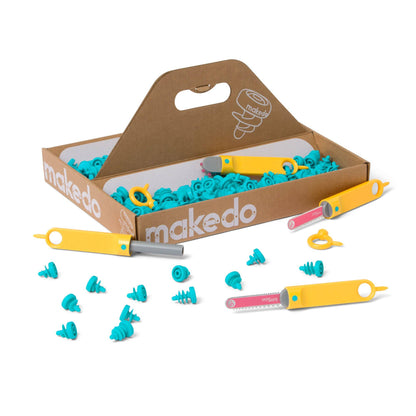 Makedo Australia - Discover Kit | Makedo Cardboard Construction for 2-5 Makers