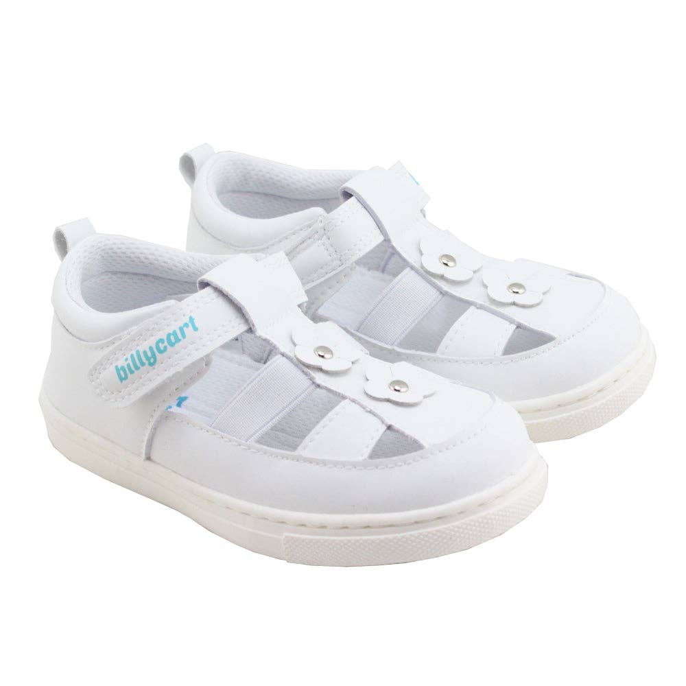 Billycart Kids - Layla White Toddler Sandals