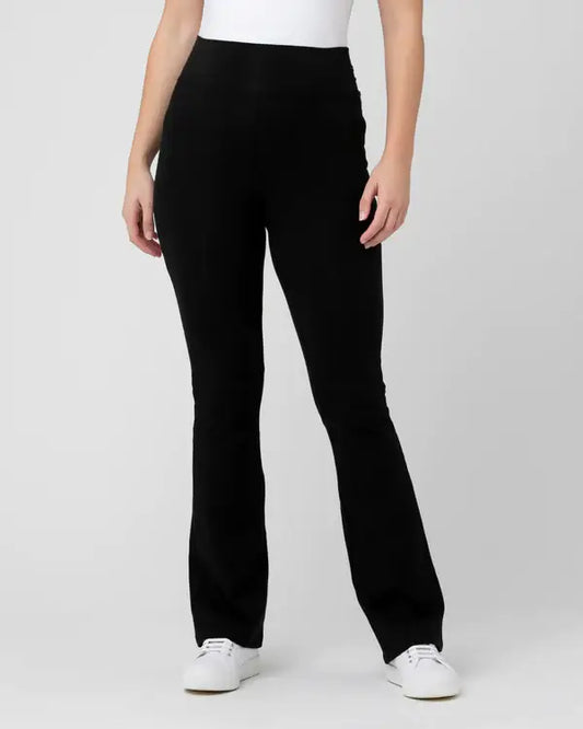 Ripe Maternity - Organic Jersey Flare Pant Black