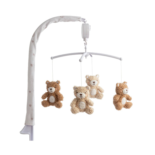 Living Textiles - Musical Mobile Set - Cuddly Bear