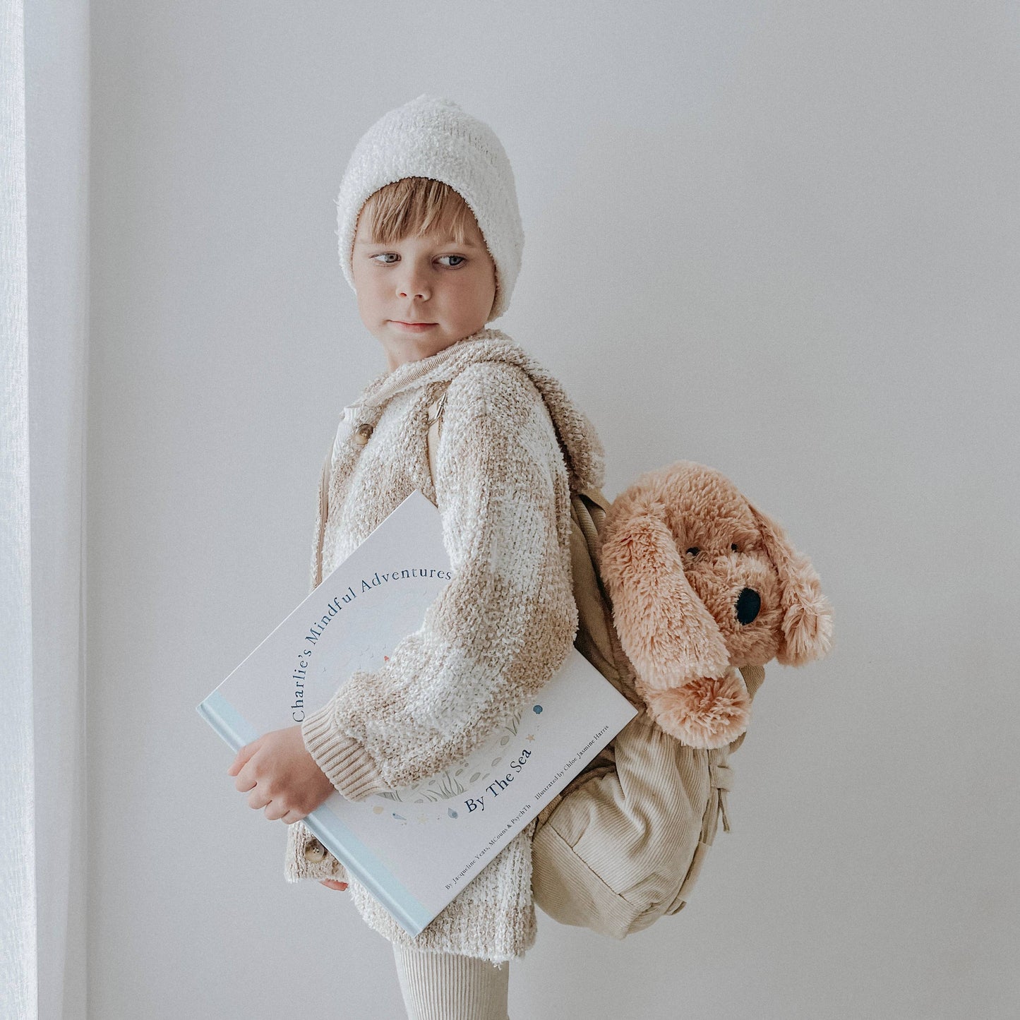 Mindful and Co Kids - Charlie The Weighted Puppy Dog Toy