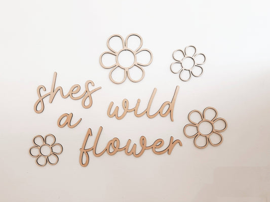 Timber Tinkers - Daisy Pack of 4