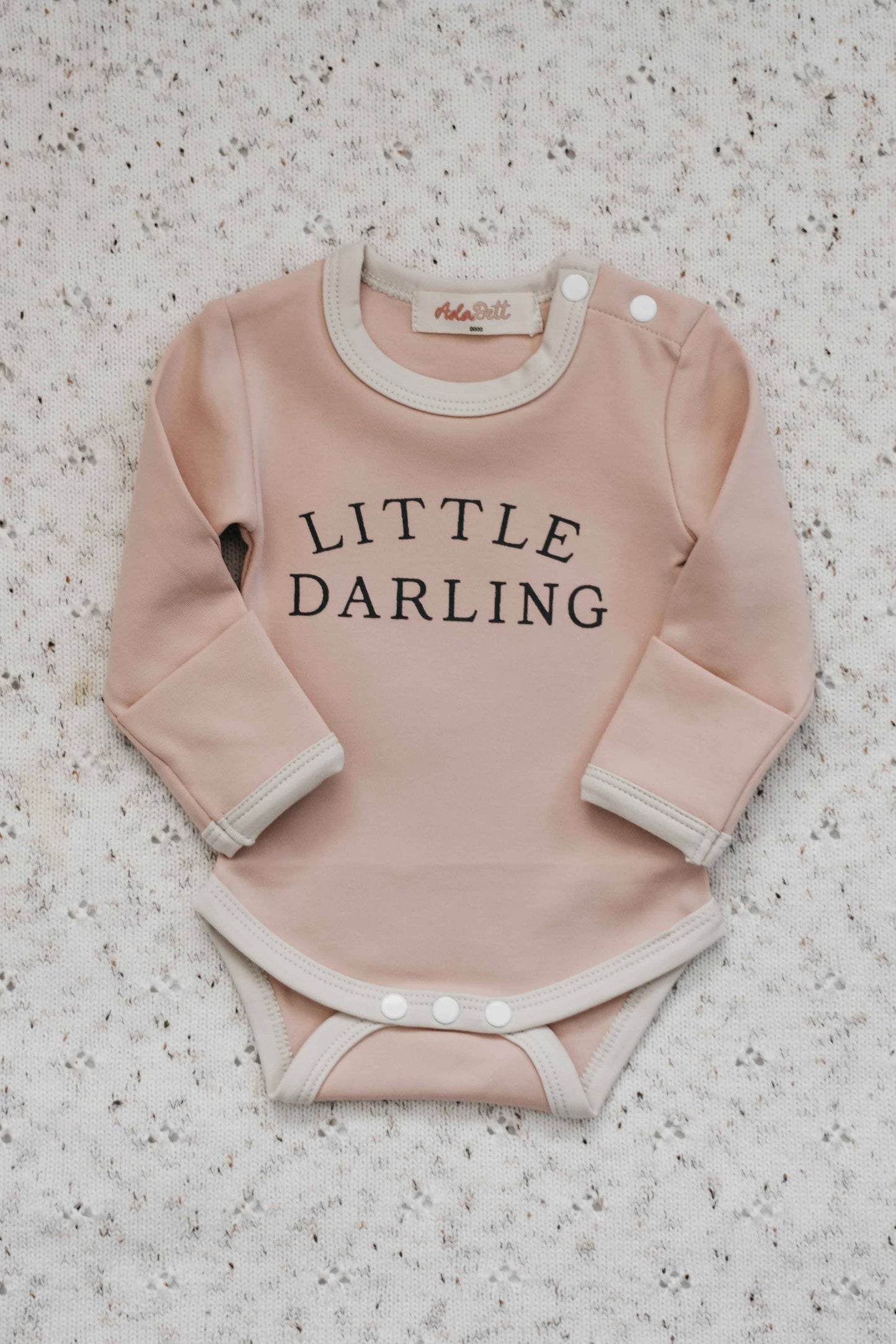 Bencer & Hazelnut - Little Darling Baby Suit - Pink