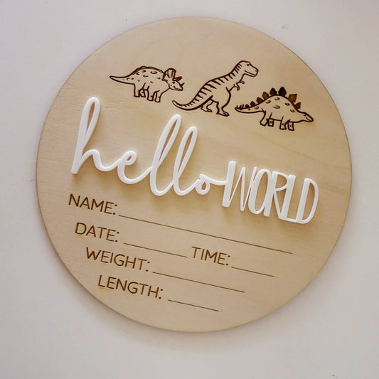 Timber Tinkers - Hello world dinos