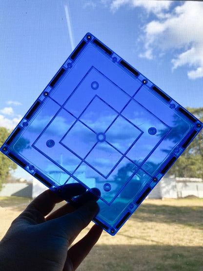 Learn and Grow Toys - Learn & Grow Magnetic Tiles - Large Square Pack (8 Piece)