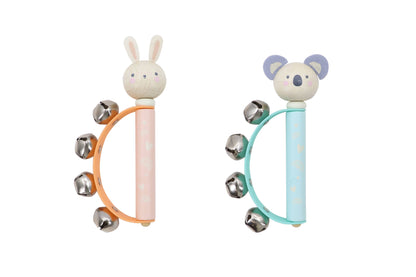 ToysLink - Wooden Koala & Bunny Hand Bell