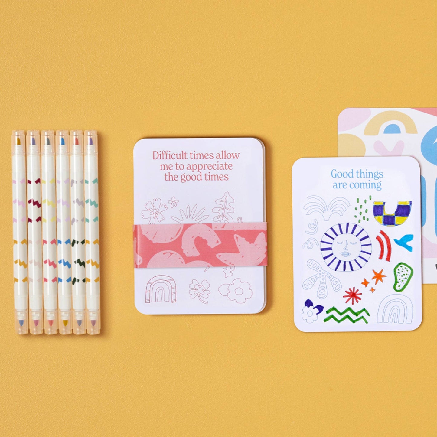Journey Of Something AU & EU - Colour Your Own Affirmation Cards