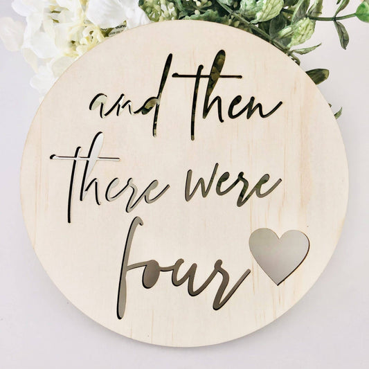 Timber Tinkers - And then there were four Scandi Birth Announcement
