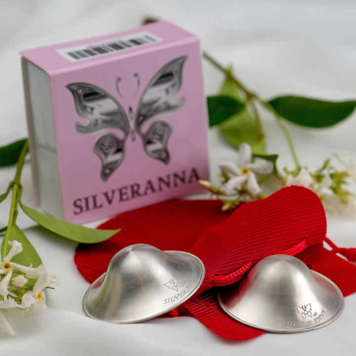 Silveranna Silver Nursing Cups - Silveranna® 925 Silver Nipple Shields