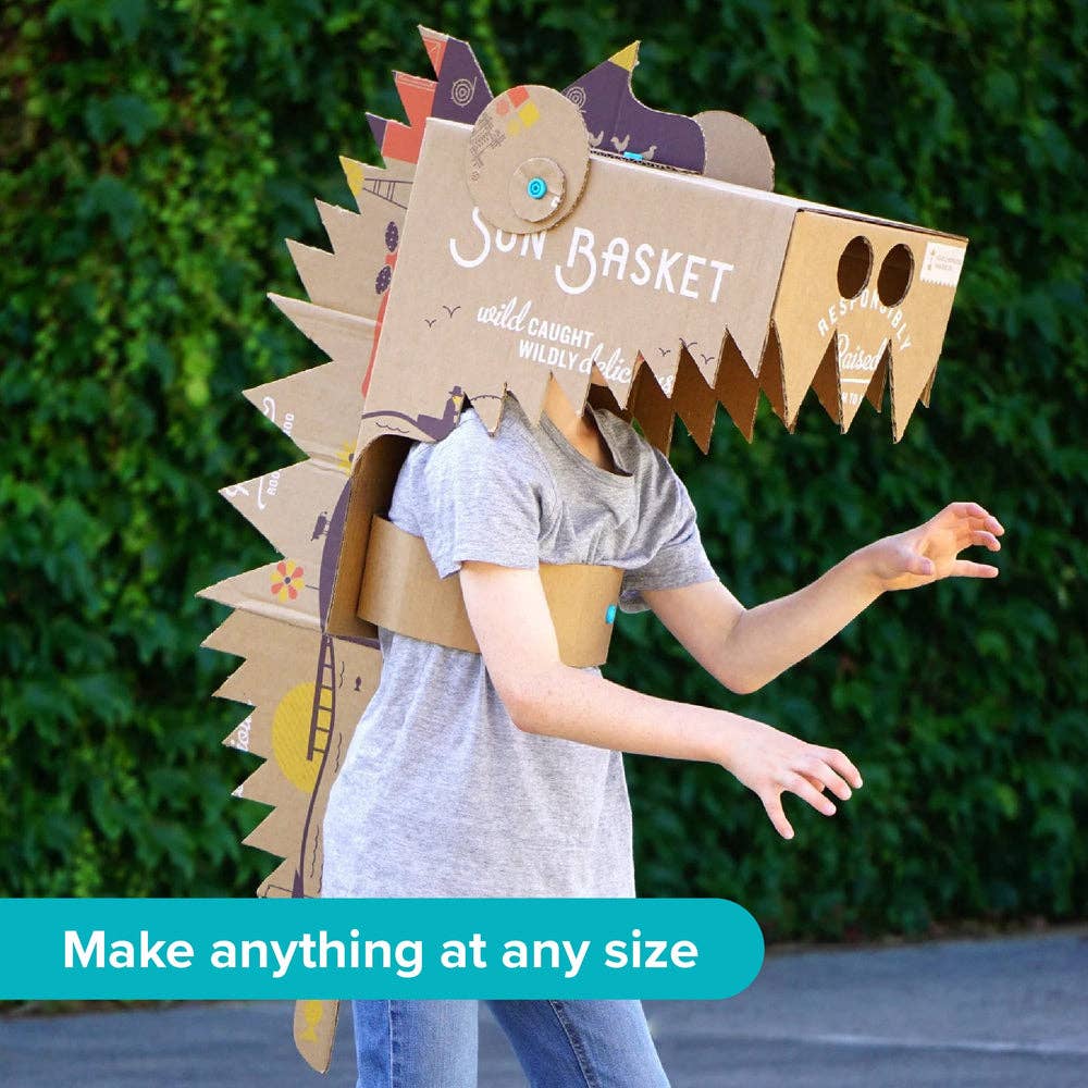 Makedo Australia - Discover Kit | Makedo Cardboard Construction for 2-5 Makers