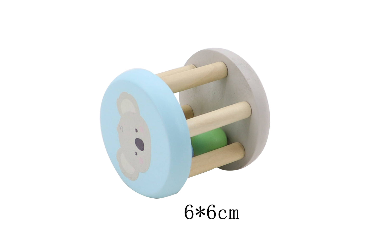 ToysLink - Wooden Koala & Bunny Rattle