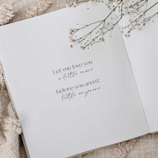 Adored Illustrations - Darling Baby Journal