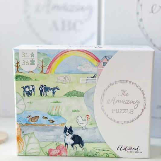 Adored Illustrations - The Amazing Puzzle