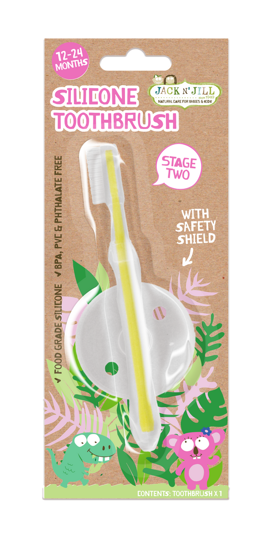 Jack N' Jill Kids - Jack N' Jill Silicone Toothbrush Stage 2