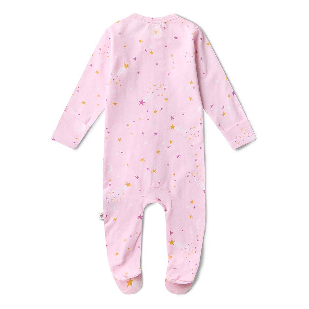 Snuggle Hunny - Twinkle Organic Snuggle Sleepsuit Zip Footie