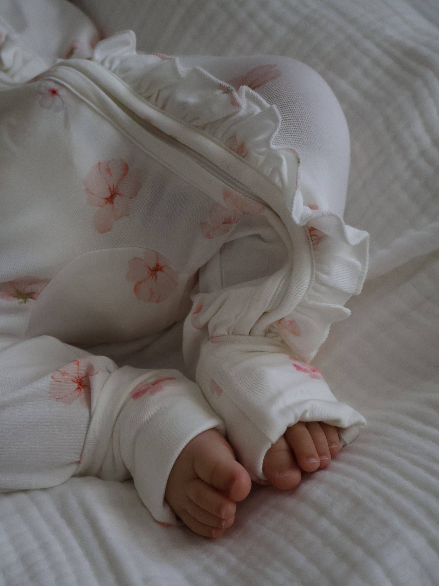 Elke & Indigo - Bamboo/Organic Cotton Growsuit - Camelia Cottage