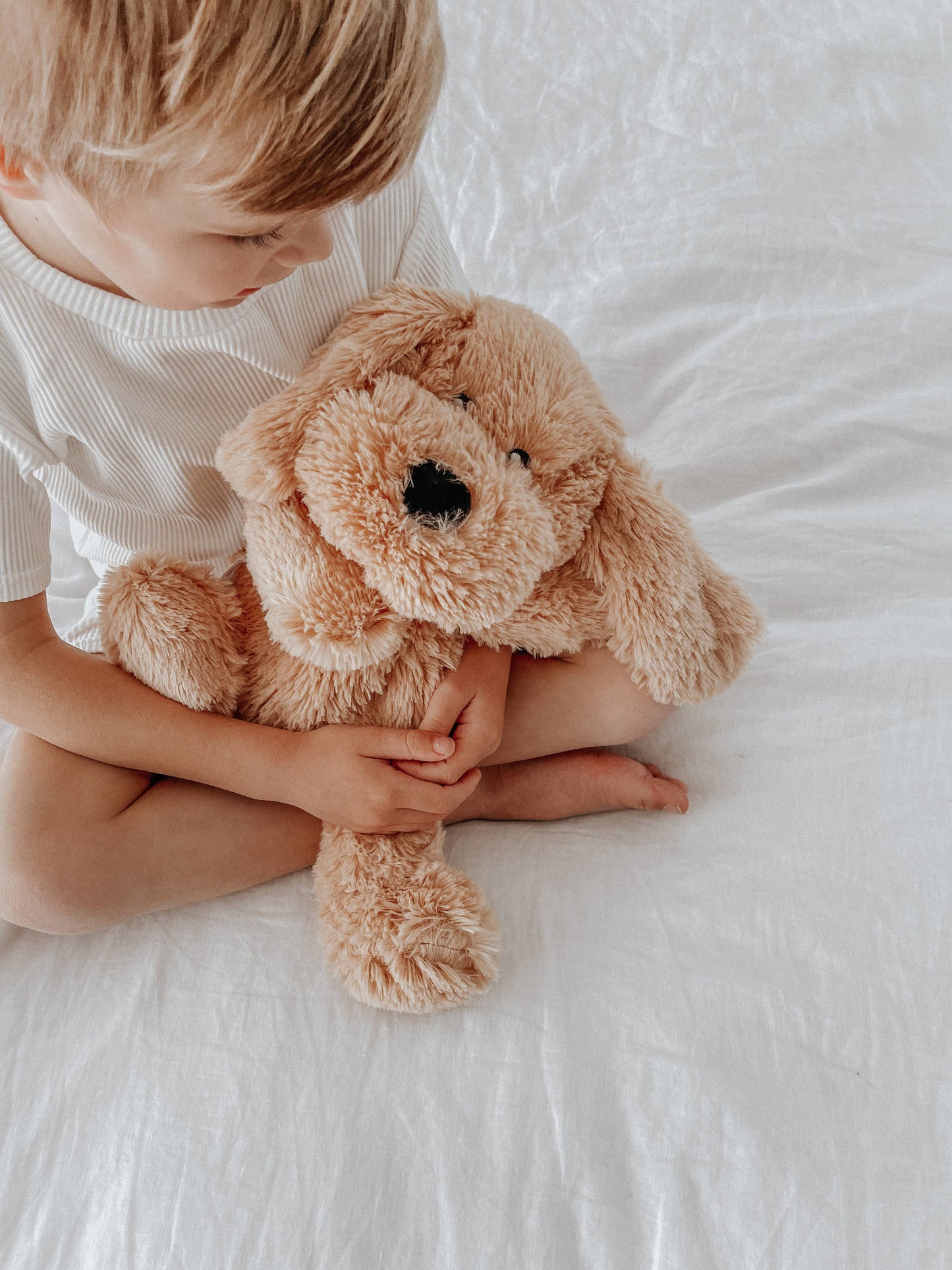 Mindful and Co Kids - Charlie The Weighted Puppy Dog Toy