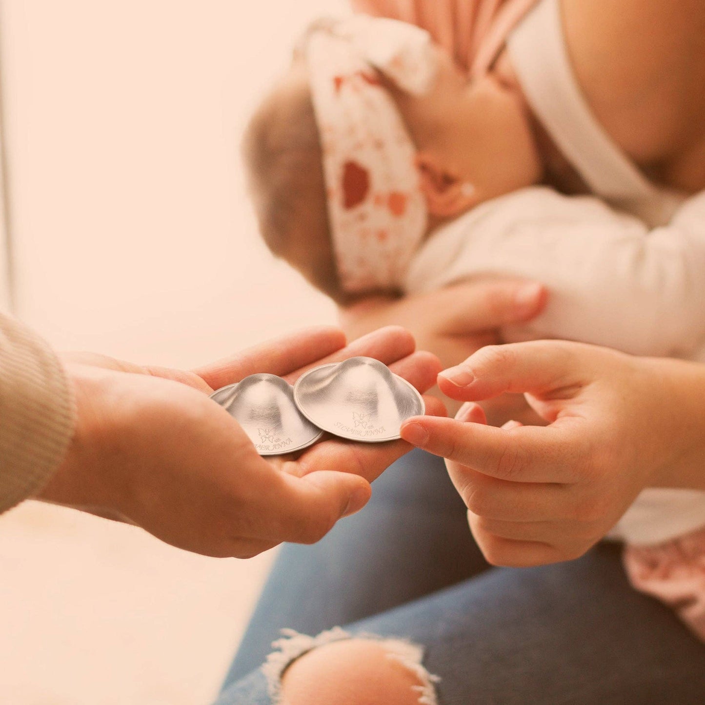 Silveranna Silver Nursing Cups - Silveranna® 925 Silver Nipple Shields