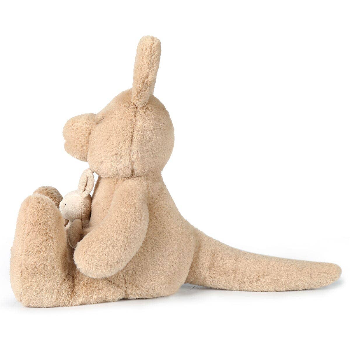 OB Designs Australia - Kip Kangaroo & Baby Joey – Soft Toy (Vegan Angora) 17" / 43c
