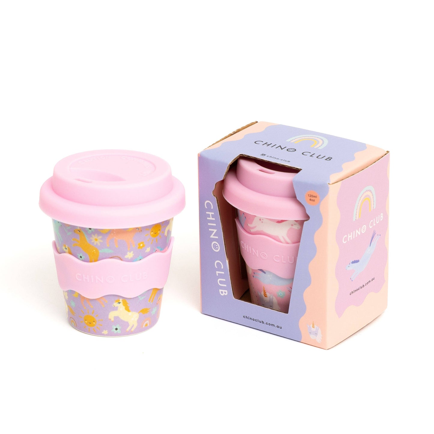 Chino Club - Purple Unicorn Babychino Cup 4oz