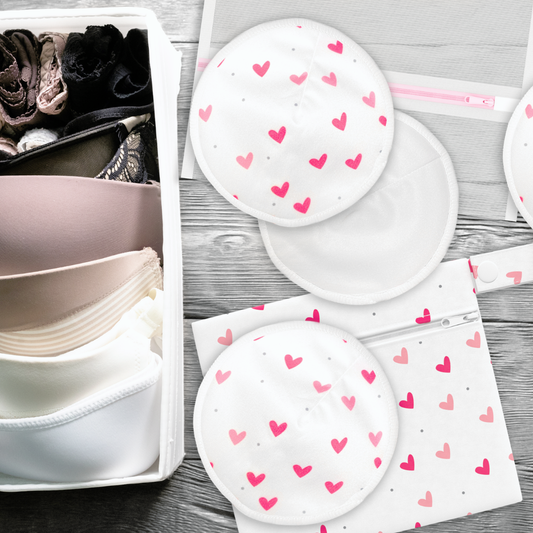 Ninja Mama - Ninja Mama 4 layer Washable Organic Bamboo Nursing Pads