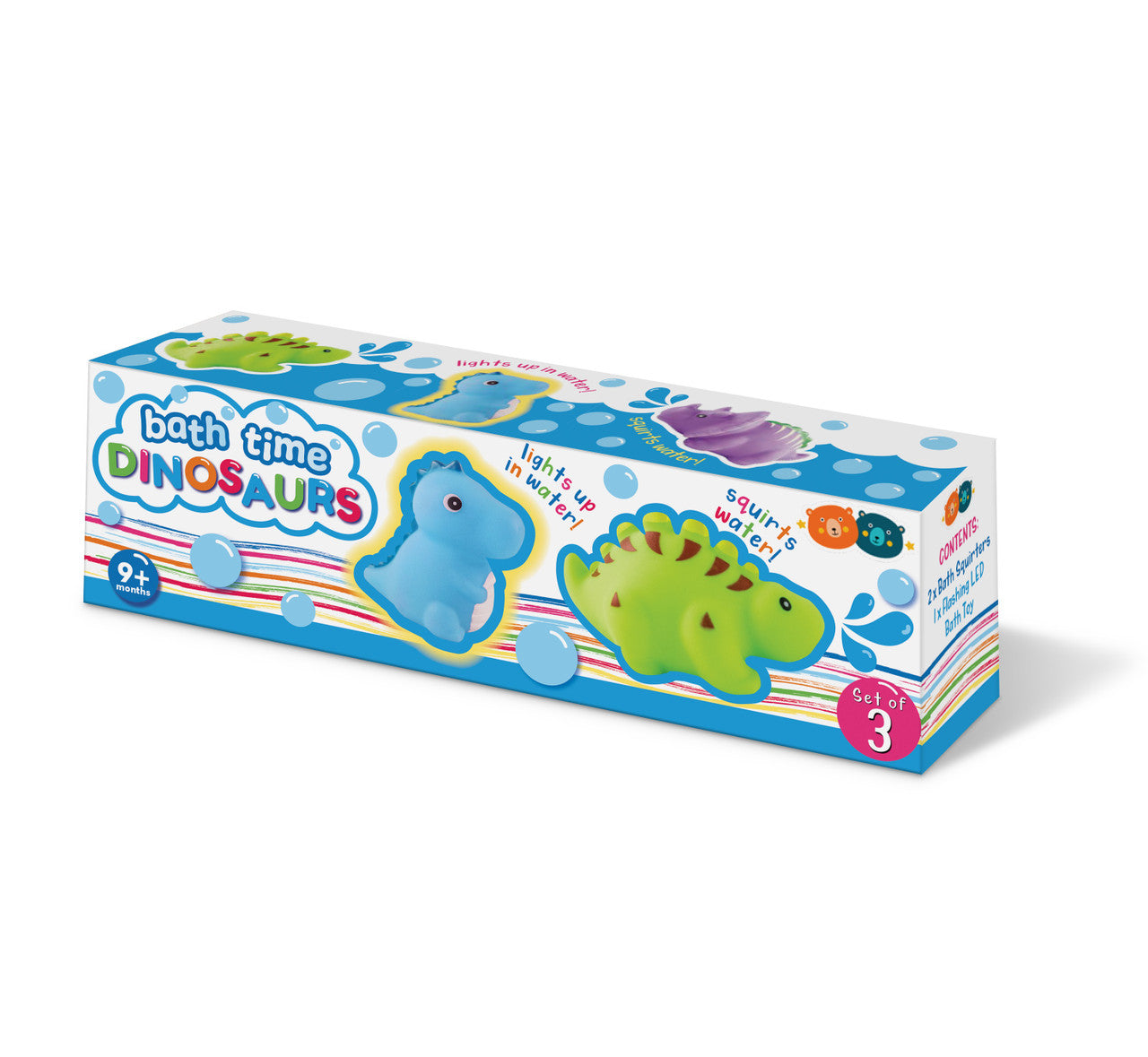 mishmashed - Bath Time Dinosaur Squirter & LED