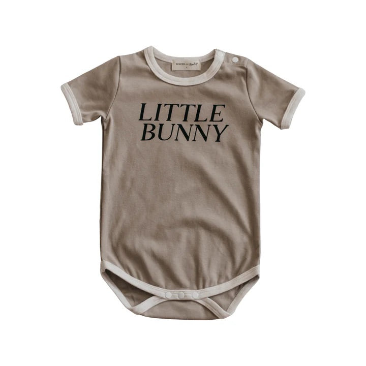 Hazelnut Little Bunny Bodysuit/Tee