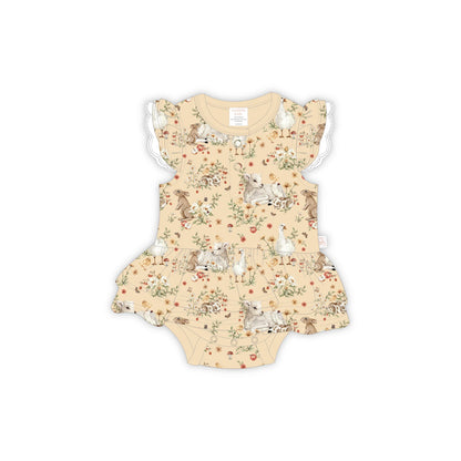 Confetti Kidz - In the Meadow Bodysuit Dress