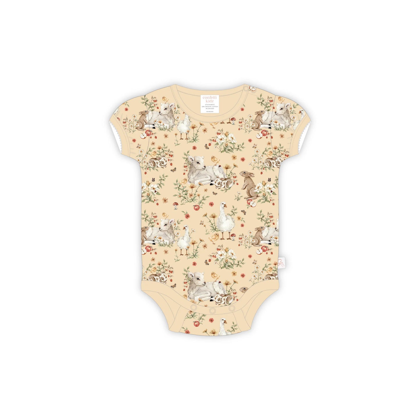 Confetti Kidz - In the Meadow Bamboo Bodysuit