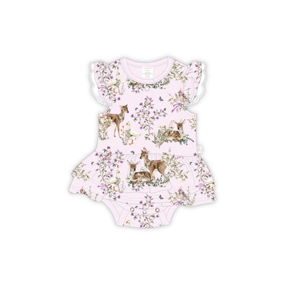 Confetti Kidz - Enchanted Gardens Bodysuit Dress