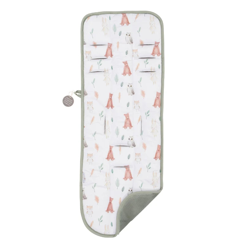All4Ella - Ice Cooling Pram Liner - Forest Friends