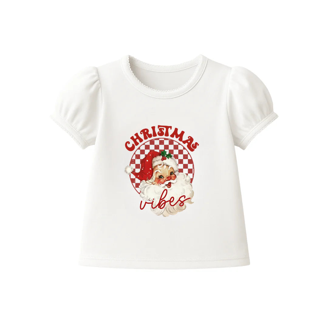 Confetti Kidz - Christmas Vibes Bamboo Tee