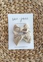 Sue + Jane - Organic Cotton Bows