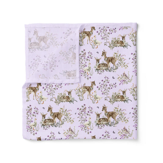 Confetti Kidz - Enchanted Gardens Organic Muslin Swaddle