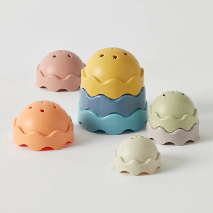 Jiggle & Giggle - Eco-Friendly Wave Shape Stackers