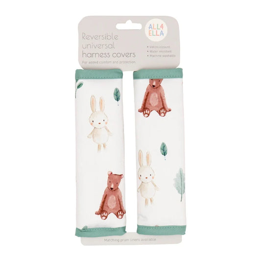 All4Ella - Harness Covers - Forest Friends