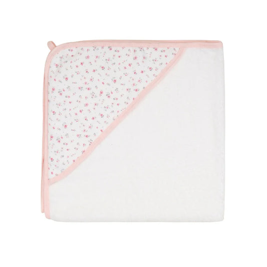 All4Ella - Hooded Towel - Pink Petals