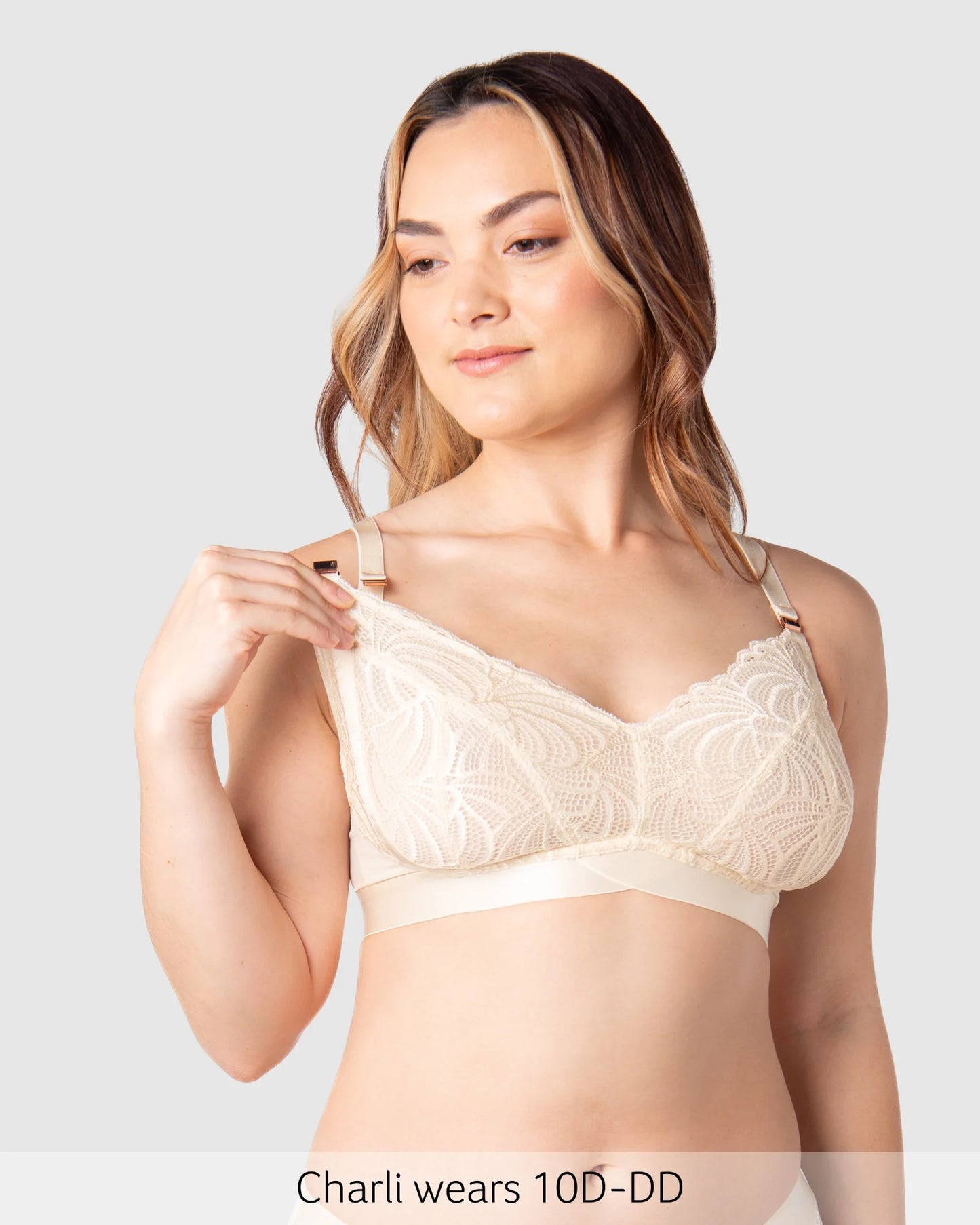 Warrior 2.0 Multifit Nursing Bra - Ivory