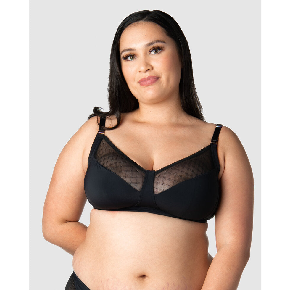 Lunar Eclipse Nursing Bra - Black